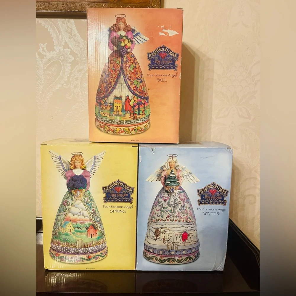 One Jim Shore four Seasons angels Collection, P price is for one .